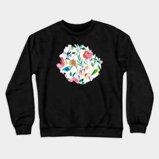 Flowers Roses and Daisies Crewneck Sweatshirt